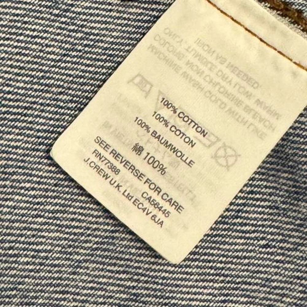 J. Crew Blue Denim Jacket Size XXS - Picture 4 of 4